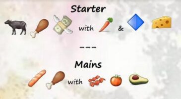 Les émojis s'invitent plus que jamais sur le menu des restaurants