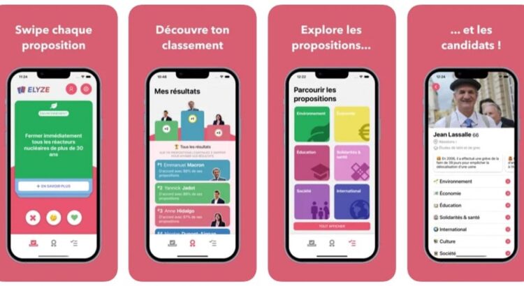 Mobile : Elyze, l’appli qui fait swiper (avec succès) les jeunes avec la politique