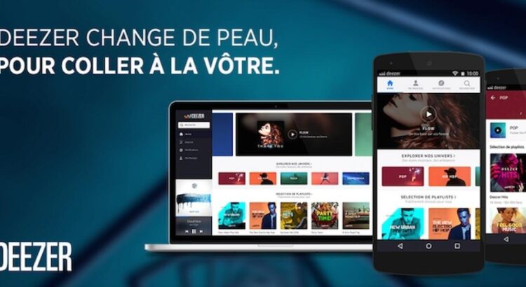 Nouvelle homepage pour Deezer !