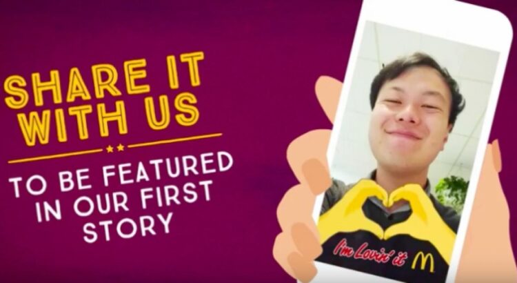 McDonald's s'incruste de nouveau sur des geofilters Snapchat !