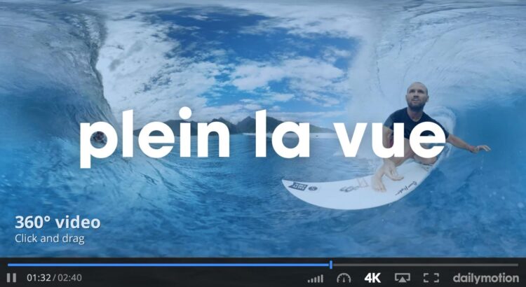 Dailymotion se met à la vidéo à 360°, tout compris aux attentes des jeunes !