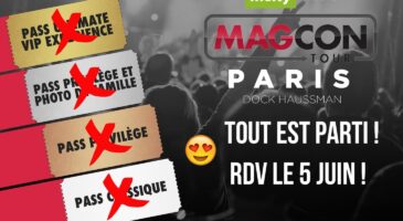 meltygroup lance son Magcon Tour Paris avec les stars du digital et des jeunes, folie déclenchée