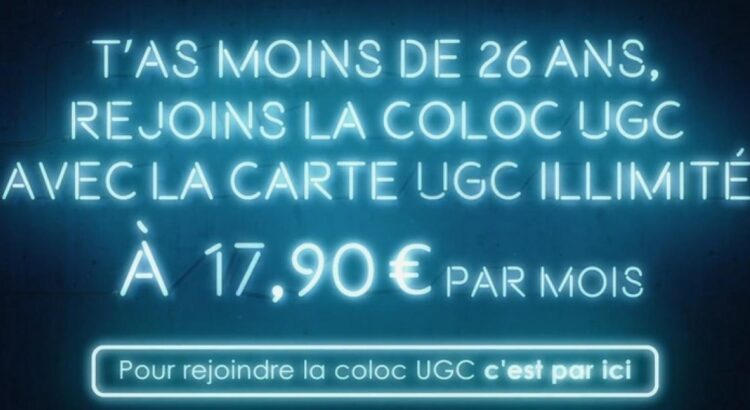 UGC lance sa coloc dédiée aux moins de 26 ans !