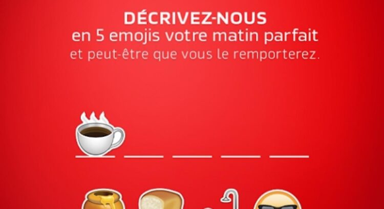 EmojiMorning, l'expérience gourmande et insolite de Nescafé qui devrait engager les jeunes