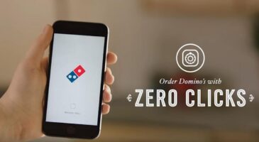 Domino's Pizza lance une application pour passer commande en zéro clic !