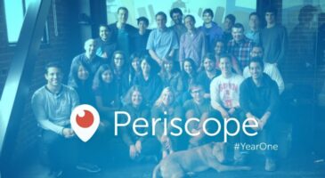 Periscope fête son premier anniversaire avec 110 ans de vidéo live visionnés chaque jour sur son service
