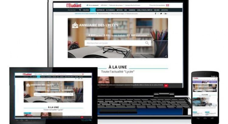 L'Etudiant renouvelle son site, personnalisation et simplicité au menu