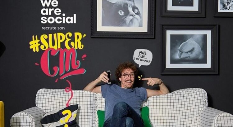 We Are Social recrute le premier #SuperCM