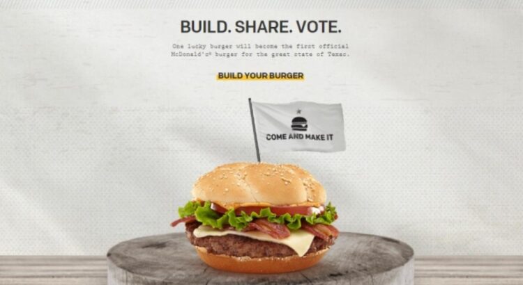 McDo invite les gourmands à imaginer le burger parfait !