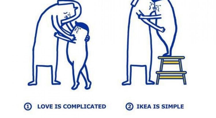Ikea simplifie les relations des jeunes amoureux…et le quotidien de ses jeunes clients
