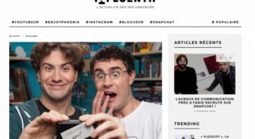 Médias : Lancement dInfluenth, un site dactualité dédié aux talents des réseaux sociaux