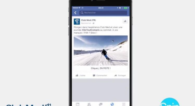 Le Club Med teste le format CANVAS de Facebook pour faire vivre une expérience pub inédite aux jeunes voyageurs