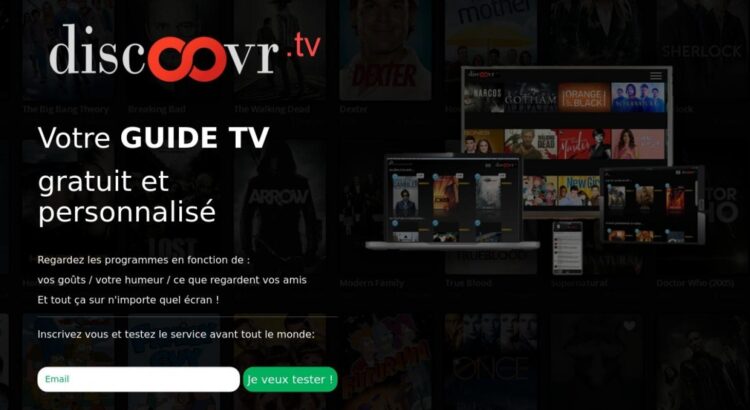 Discoovr TV, le guide TV d'un nouveau genre qui va révolutionner la télévision ?