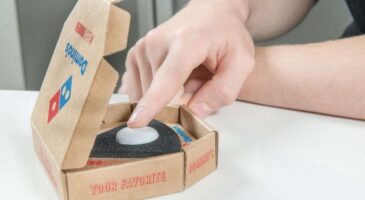 Dominos Pizza mise sur le bouton connecté pour séduire la jeune génération, tout bon ?