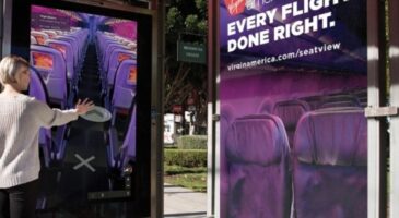 Virgin America fait voyager les jeunes à travers les abribus