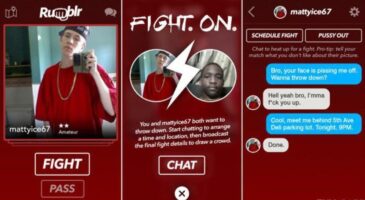 Mobile : Rumblr, le tinder des fights, bientôt phénomène auprès des jeunes ?