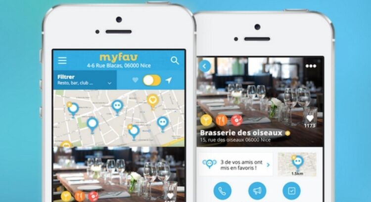MyFav, une nouvelle appli à découvrir !