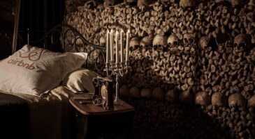 Airbnb propose une nuit dans les catacombes aux jeunes, summum de l'expérience ?