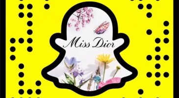 Snapchat : Miss Dior fleurit sur l'appli phénomène pour le lancement de sa nouvelle Eau de Parfum
