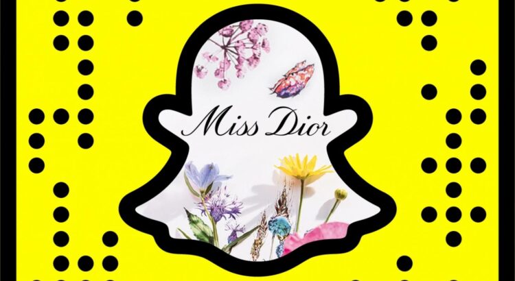 Snapchat : Miss Dior fleurit sur l’appli phénomène pour le lancement de sa nouvelle Eau de Parfum