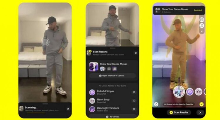 Snapchat déploie ses fonctions de Scan nouvelle génération