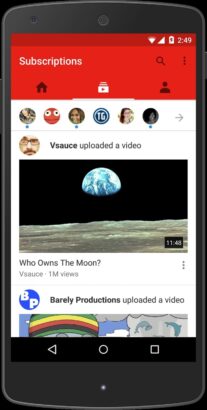 YouTube révolutionne son application !