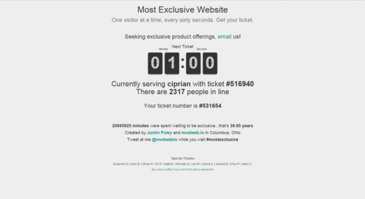 Un site unique en son genre...