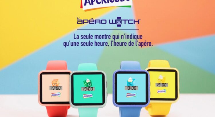 Apéricube lance « L’Apéro Watch », une montre qui se concentre sur l’essentiel