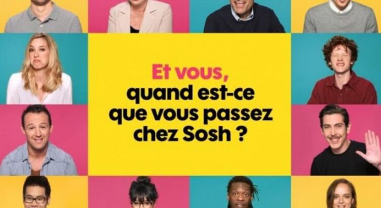 Répétez après moi : « Je suis passé chez sosh ».