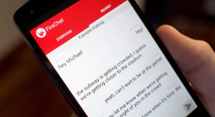 Firechat, l’application du moment ?