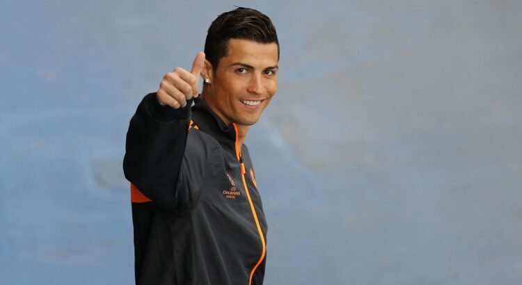 Cristiano Ronaldo a une popularité très forte.