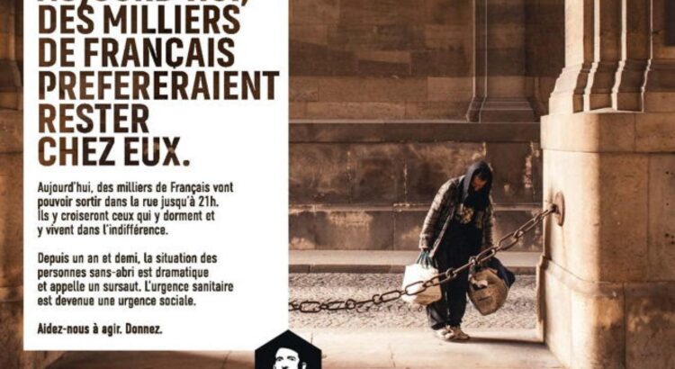 La Fondation Abbé Pierre prend le contre-pied du déconfinement pour envoyer un message fort aux Français