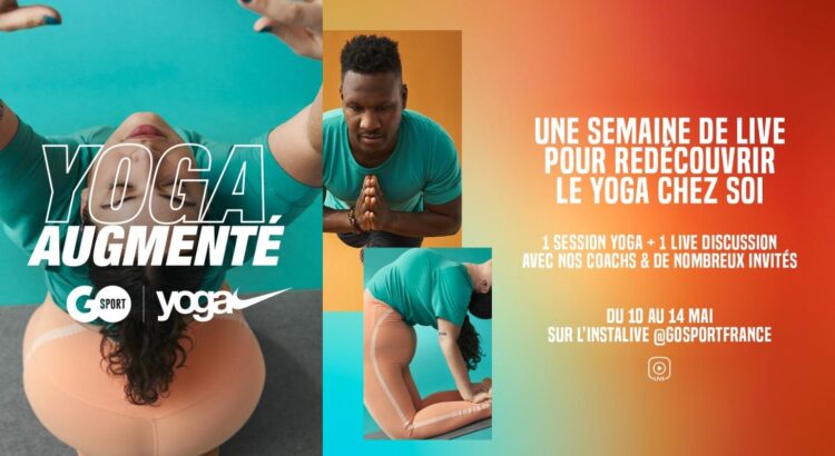 Go Sport & Nike misent sur une semaine de yoga augmentée pour remettre les Français en forme