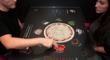 Pizza Hut lance une table interactive pour passer commande