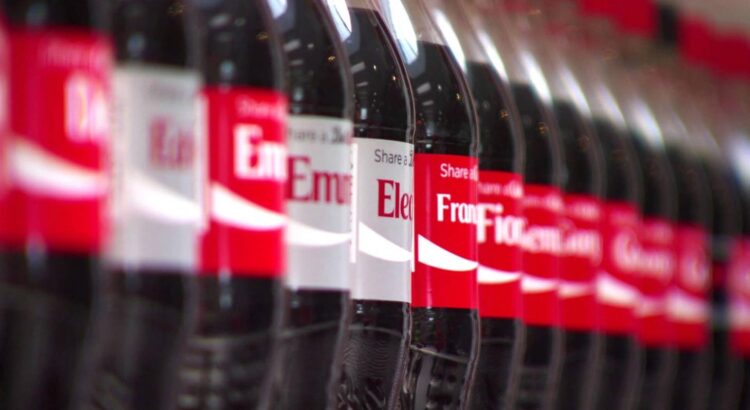Les bouteilles Coca-Cola personnalisées ont fait l’unanimité.