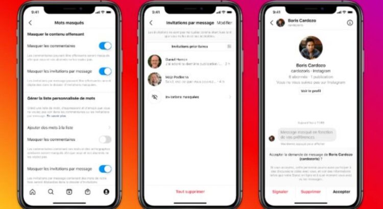 Instagram dévoile un nouveau filtre pour lutter contre les messages indésirables