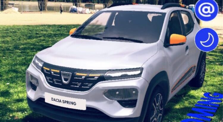 Dacia veut séduire les jeunes automobilistes en misant sur Snapchat et la réalité augmentée