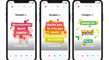 Tinder part en campagne avec le Groupe SOS contre les LGBTphobies