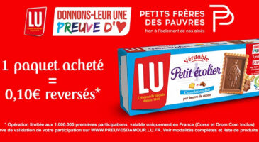 LU s'engage à lutter contre l'isolement de nos aînés grâce à la gourmandise des plus jeunes