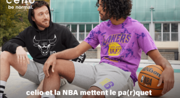 Celio collabore avec la NBA pour continuer à mettre le pa(r)quet auprès des jeunes hommes