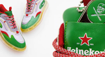 Heineken lance des sneakers...contenant de la bière !