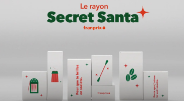 franprix lance une drôle doffre Secret Santa pour Noël 2022